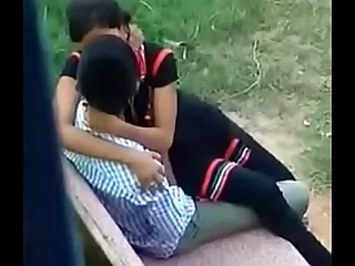 Secret sex with sister in park