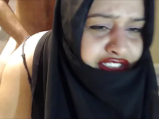 CRYING ANAL ! CHEATING HIJAB WIFE FUCKED IN Make an issue of ASS ! bit.ly/bigass2627